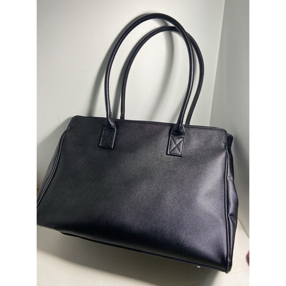 Mary Kay Large Zippered Black Tote Bag 17 by 12 inches high - Picture 4 of 7